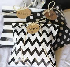 Black And White Gift Wrapping Paper Items Similar To Paper Bags Mixed Pack Of 12 Black White Chevron Polka Dot Striped On Etsy Paper Gift Bags Monochrome Party Creative Gift Wrapping