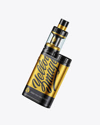 Vape Kit Psd Mockup Side View Neon Mockup Templates Psd All Free Mockups