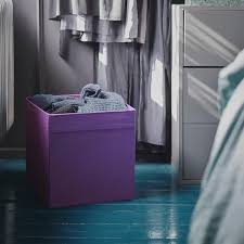 Drona Box Purple Ikea Kallax Shelving Fabric Boxes Kallax Shelf