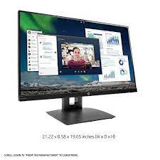 This ultraslim, nearly borderless design with fhd 1 comes at a great value and gives you the connections you need to. Hp 23 8 Inch Fhd Ips Monitor With Tilt Height Adjustment And Built In