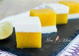 mrs ps kitchen 發表的芒果椰汁糕食譜 recipe food dessert recipes rice cakes