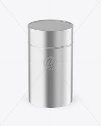 Download Round Tin Can Mockup In Can Mockups On Yellow Images Object Mockups PSD Mockup Templates