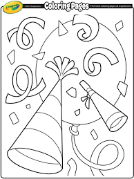 Get crafts, coloring pages, lessons, and more! New Year S Confetti Coloring Page Crayola Com