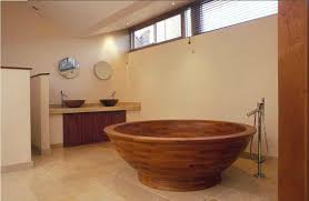 helio teak wood bath tub artisan