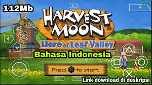 Download Game Harvest Moon Hero Of Leaf Valley Bahasa Indonesia Untuk Emulator Ppsspp Android Youtube
