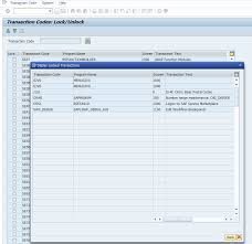 Lock and unlock users, agr_users — assignment of roles to users, . Lock Unlock Tcodes In Sap Sapcodes