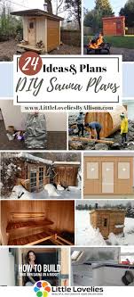 Best 35 diy outdoor ashtray. 25 Diy Sauna Plans You Can Diy Easily