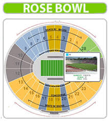 Correct Rose Bowl Seating Chart Seat Numbers Nassau Coliseum