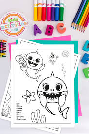 You should know that many babies are born with blue eyes, which may change color (usually becoming darker) over the course of the first year. Free Baby Shark Color By Number Printables Baby Shark Kids Activities Blog Kindergarten Activities