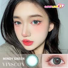 Mindy Green Color Contact Lens