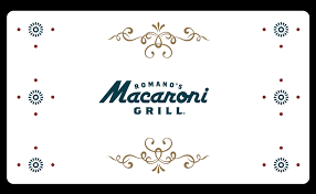 Deliver the sizzle by email. Romano S Macaroni Grill Gift Cards Italian Restaurant