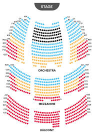 Seating Chart Longacre Theatre New York New York