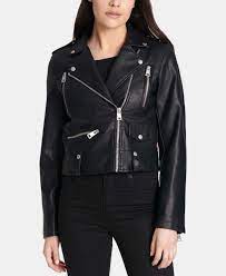 Levi S Women S Asymmetrical Motorcycle Jacket Black In 2021 Celebrities Leather Jacket Leather Moto Jacket Womens Moto Jacket