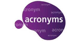 Image result for acronyms