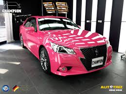 多謝大家繼續支持我們champion auto club 專業汽車美容昨日又幫一架toyota crown athlete 完成autotriz 9h德國3d matrix納米結構6層車身鍍膜 今次介紹一下toyota crown athlete呢㗎車 sports