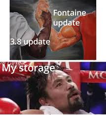 Thankfully I have 256gb storage