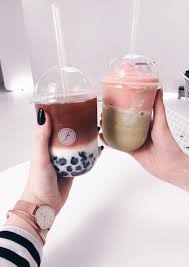 Originating in taichung, taiwan in the early 1980s, it includes chewy tapioca balls (boba or pearls) or a wide range of other toppings. Come Get Bubble Tea With Me Out Of Mana