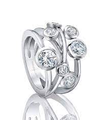 Boodle Contemporary Diamond Ring Diamond Rings Design Modern Diamond Jewelry