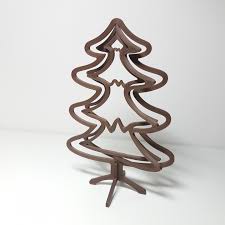 3d Print Of Spinning Christmas Tree Table Top Decoration By Samster 3d