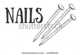 Hammer And Nail Stock Images Royalty Free Images Vectors Nail Drawing Hammer Drawing Hard Nails