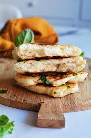 Pan Naan Super Facil Pan Casero Sin Horno Y Sin Amasar Las Maria Cocinillas Pan Naan Pan Casero Naan