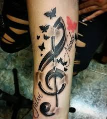 Tattoo motive tattoo stile tattoo körperstellen. 50 Cool Music Tattoos For Men 2021 Music Notes Ideas