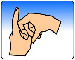 Here we show you how to sign the letters . British Sign Language Dictionary K
