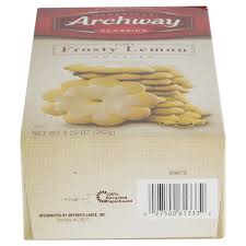 Save when you order archway homestyle frosty lemon cookies iced and thousands of other foods from stop & shop online. Archway Cookies Classics Soft Frosty Lemon Cookies Shipt