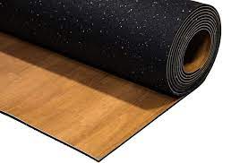 Impact Rolls Wood Series Shock Absorbent Court Flooring Vinyl Flooring Rolls Basement Flooring Vinyl Rolls