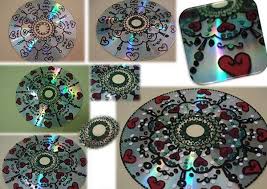 This cd case template contains a tracklist and a playful water drop design. 24 Brilliant Upcycled Cd Crafts Ideas For Home Decoration