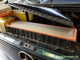 Wann der nächste wechsel bei deinem auto notwendig ist, kannst du dem serviceheft oder handbuch entnehmen. á… Luftfilter Wechseln Beim Mercedes T2n Wohnmobil 7globetrotters De