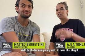 She began playing tennis at the age of six and is coached by fernando martínez and rene gomez. Matteo Berrettini Ajla Tomljanovic Tennis News Nick Kyrgios And Anna Kalinskaya Rumours Ajla Tomljanovic And Matteo Berrettini Photos News And Gossip