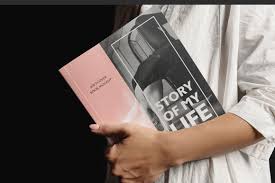 Easy to use and customize to your needs. Woman Holding Softcover Book Mockup In Stationery Mockups On Yellow Images Creative Store