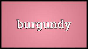Might have been derived from moron: Burgundy Meaning Youtube