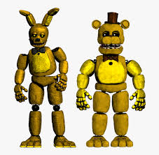 But it's not an unwithered golden freddy jumpscare, like the fnaf 1 killscreen or something else. Golden Freddy And Spring Bonnie Png Download De Golden Freddy 2 Transparent Png Kindpng