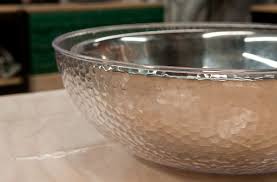 One bowl will fit inside the other and you'll fill in the edges with lava rock or other stones. How To Make A Diy Modern Concrete Fire Pit From Scratch Manmadediy