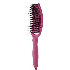 Olivia garden ceramic + ion professional brushes: Olivia Garden Fingerbrush Blush Hot Pink Hair Brush Alzashop Com