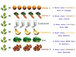 Comparing Nutritions Of Moringa To Other Food Benefits Of