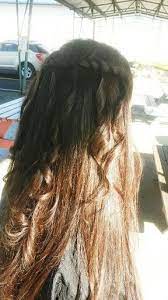 Springfield College Of Beauty Braids With Curls Waterfall Braid With Curls College Beauty
