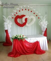 Svadba Oformlenie Tkanyu I Vozdushnymi Sharami Engagement Decorations Wedding Decorations Wedding Stage Decorations