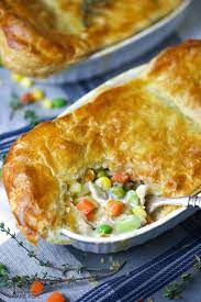 Easy Individual Chicken Pot Pie Recipe Individual Chicken Pot Pies Chicken Pot Chicken Pot Pie
