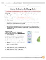 We did not find results for: Cell Energy Cycle Gizmo Answer Key Activity B Student Exploration Cell Energy Cycle Answer Key