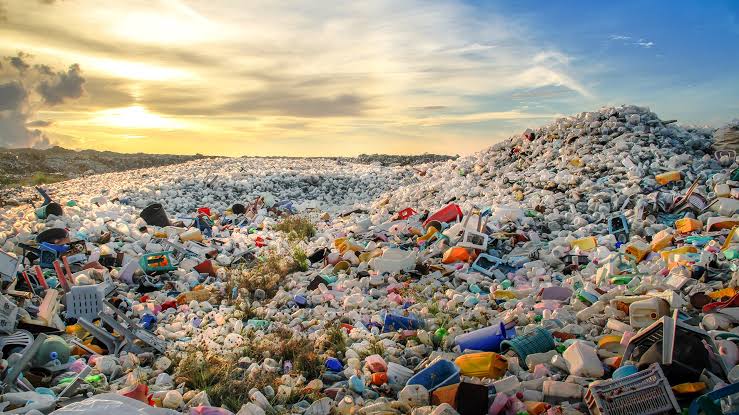Plastic waste accumulation