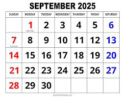 September 2025 Calendar (Free Printable) – Free Printables, Lettering, SVG  Files, Tools & Apps