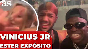 VINICIUS JR. and ESTER EXPÓSITO steal the show at TRAVIS SCOTT'S Madrid  concert