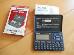 Affiliation 1 research collaboratory for. Casio Data Bank Dc Elektronik Gebraucht Kaufen Ebay Kleinanzeigen