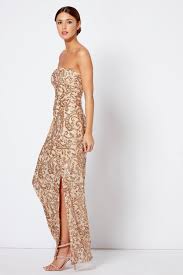 The go to destination for the glam, fashion savvy girl💌 𝘞𝘖𝘙𝘓𝘋𝘞𝘐𝘋𝘌 𝘚𝘏𝘐𝘗𝘗𝘐 club l london начал(а) читать. Strapless Bandeau Sequin Maxi Dress By Club L London Liyanah