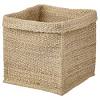 Honey can do medium seagrass basket with handles and. 1