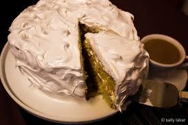 Luscious Lemon Meringue Cake
