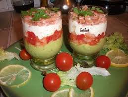 Verrines Saumon Crevette Tomate Avocat Recette Verrine Saumon Recette Verrine Saumon Recette Verrine